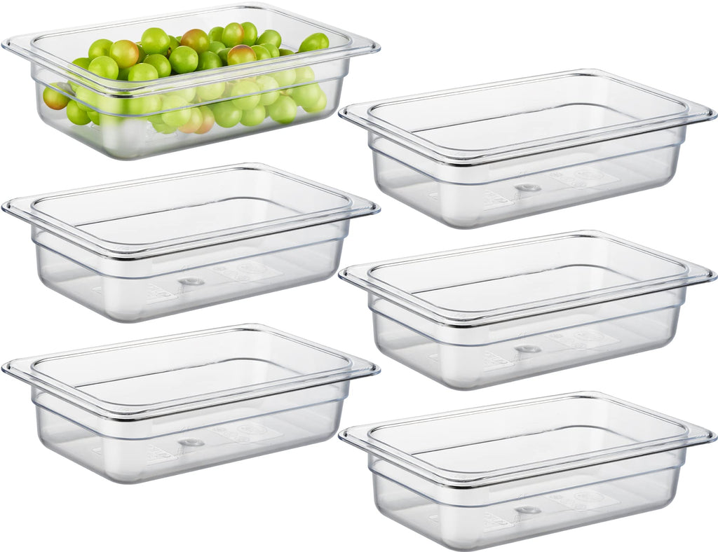 PC 6 Pack Commercial Food Pan