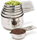 Stainless Steel Measuring Cups and Spoons Set 12 Piece