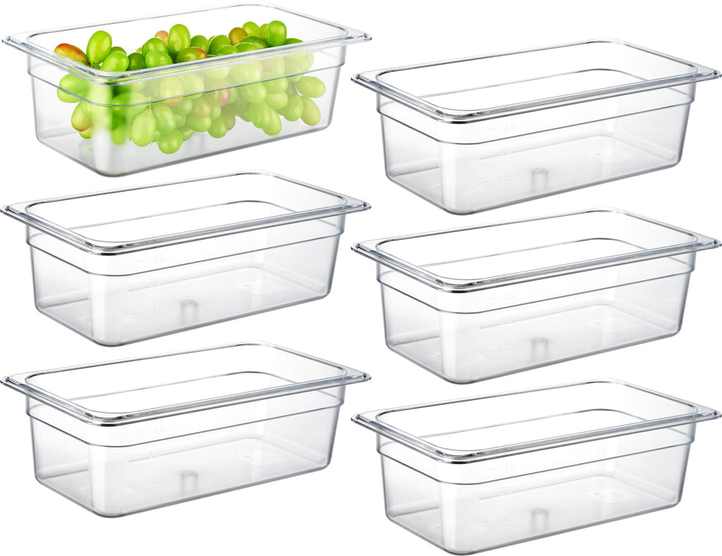 PC 6 Pack Commercial Food Pan