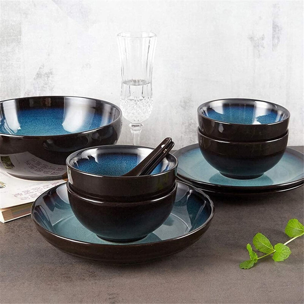 20 Piece Ceramic Dinnerware Set Service for 6