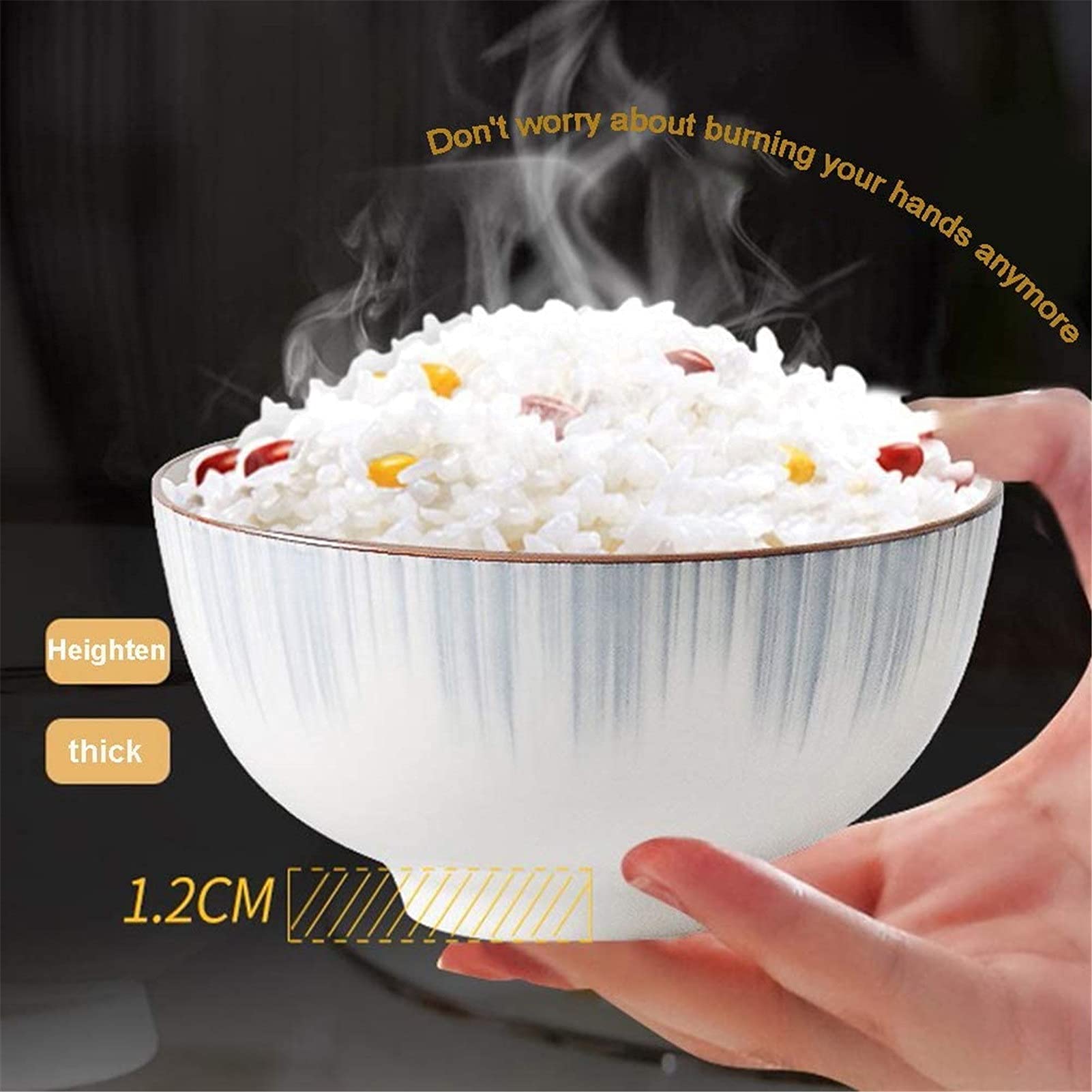 10 Piece Ceramic Dinnerware Set Service for 2