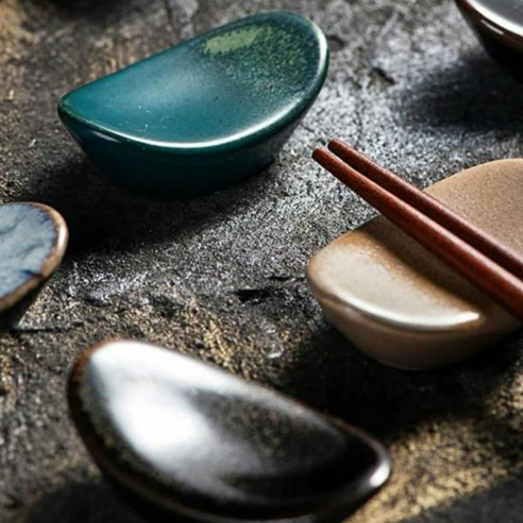 Ceramic Chopstick Rest Holder Table Accessories