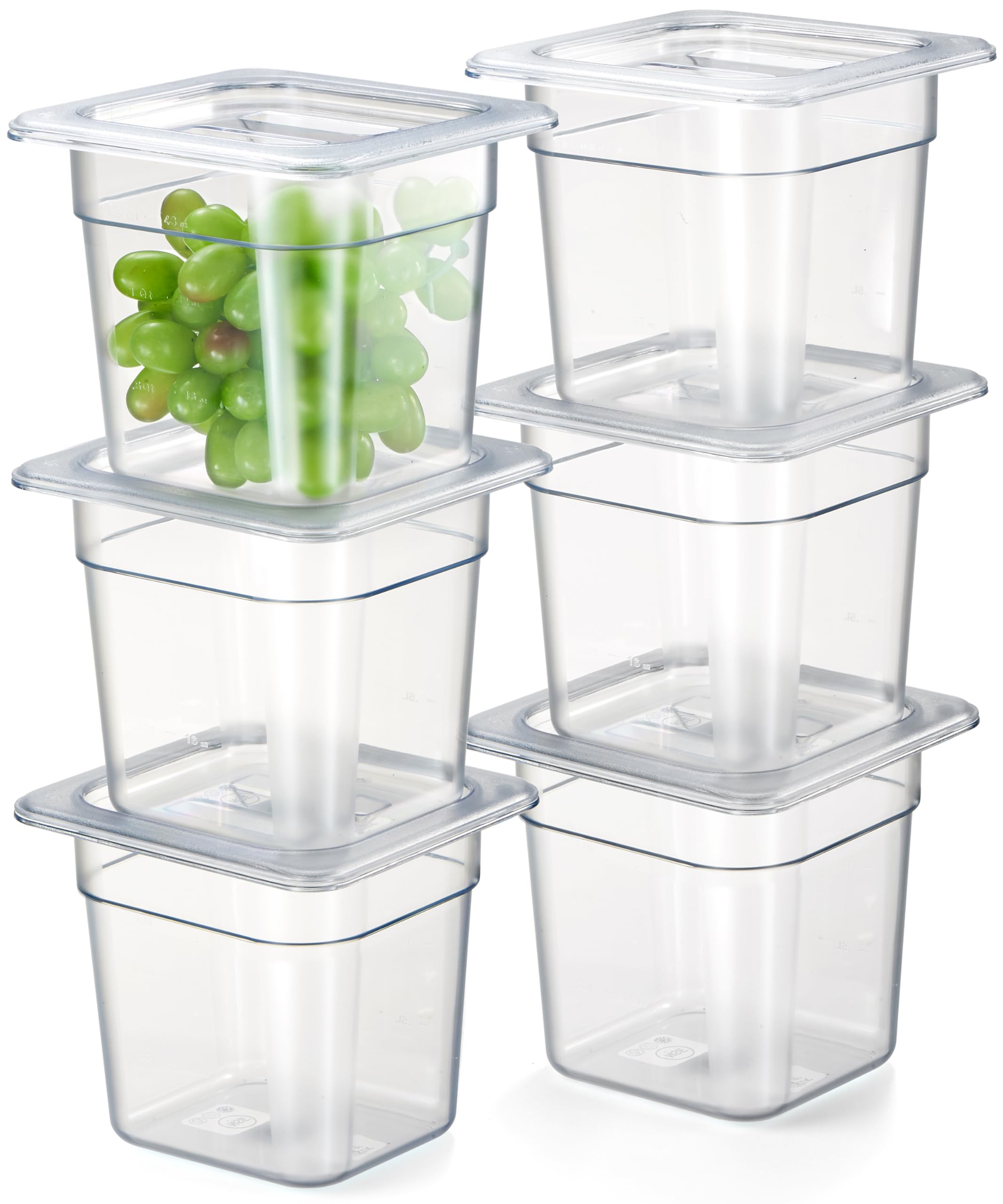 PC 6 Pack Commercial Food Pan
