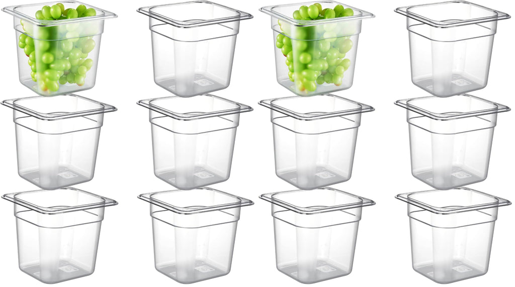 PC 6 Pack Commercial Food Pan