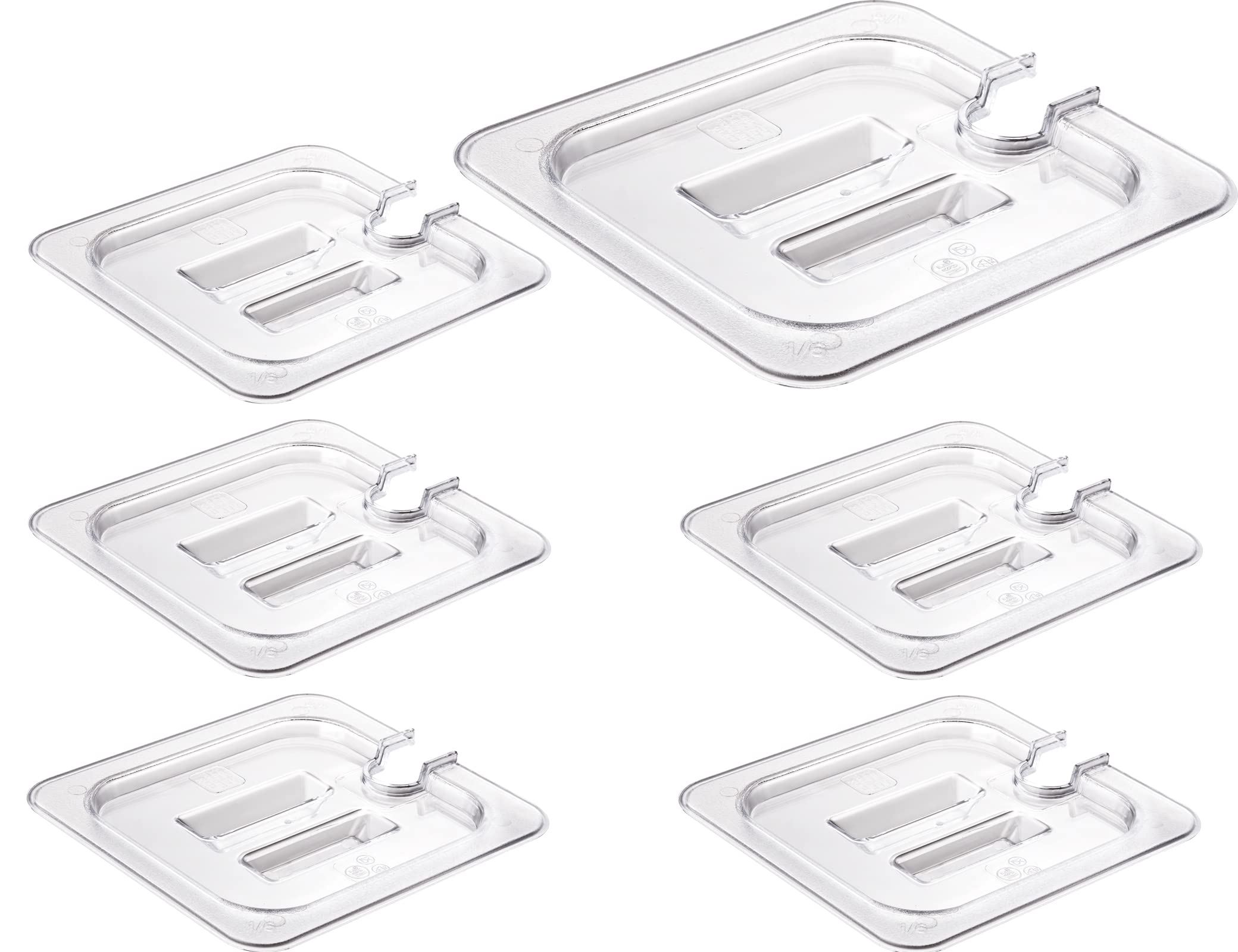 PC 6 Pack Commercial Food Pan