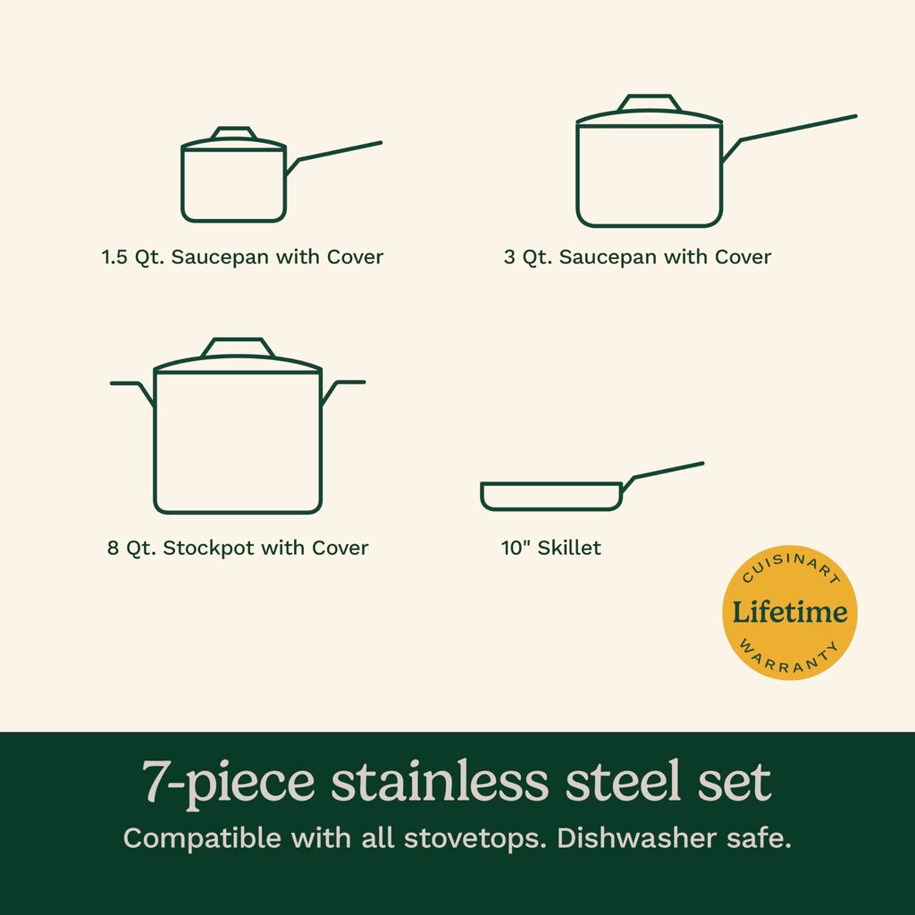 Cuisinart Chef's Classic Cookware Set