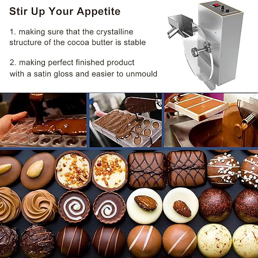 Electric Chocolate Tempering Machine Kitchen Baking Tool
