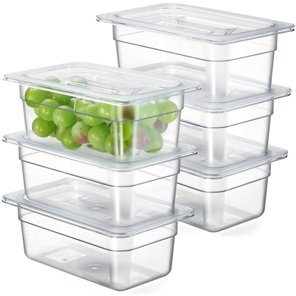 PC 6 Pack Commercial Food Pan