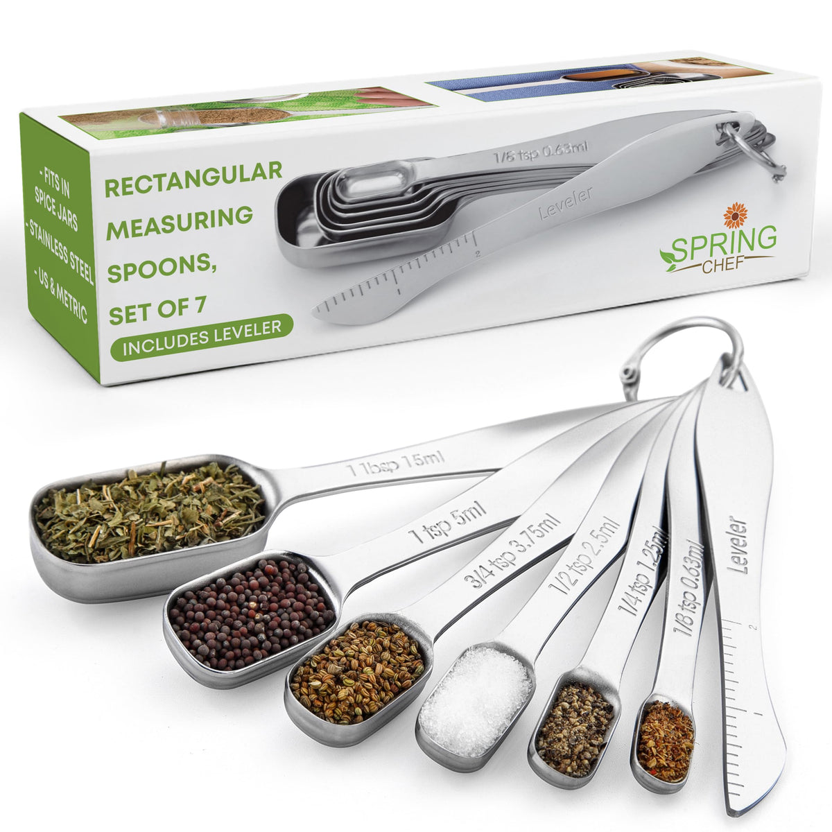Rectangular Measuring Spoons Parent