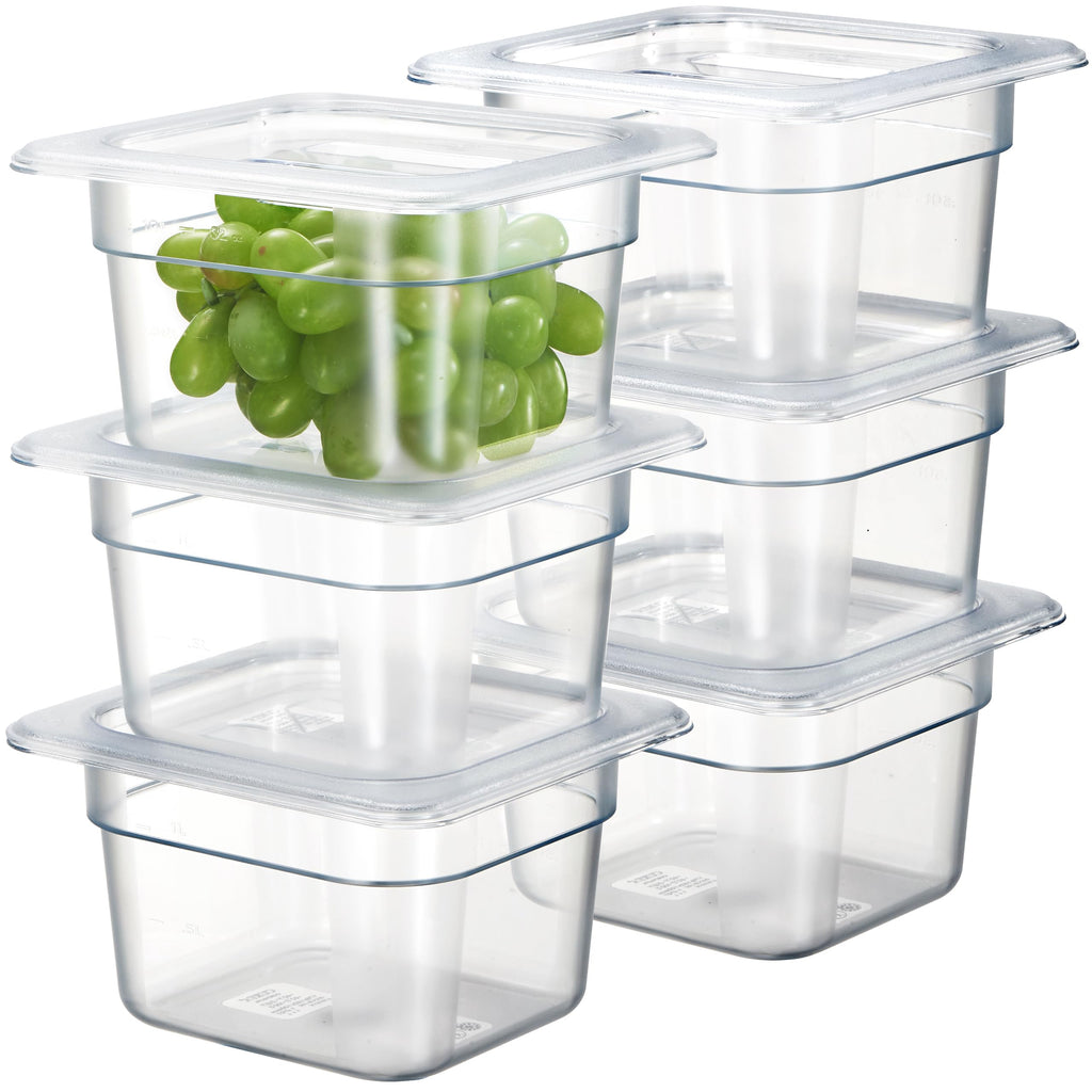PC 6 Pack Commercial Food Pan