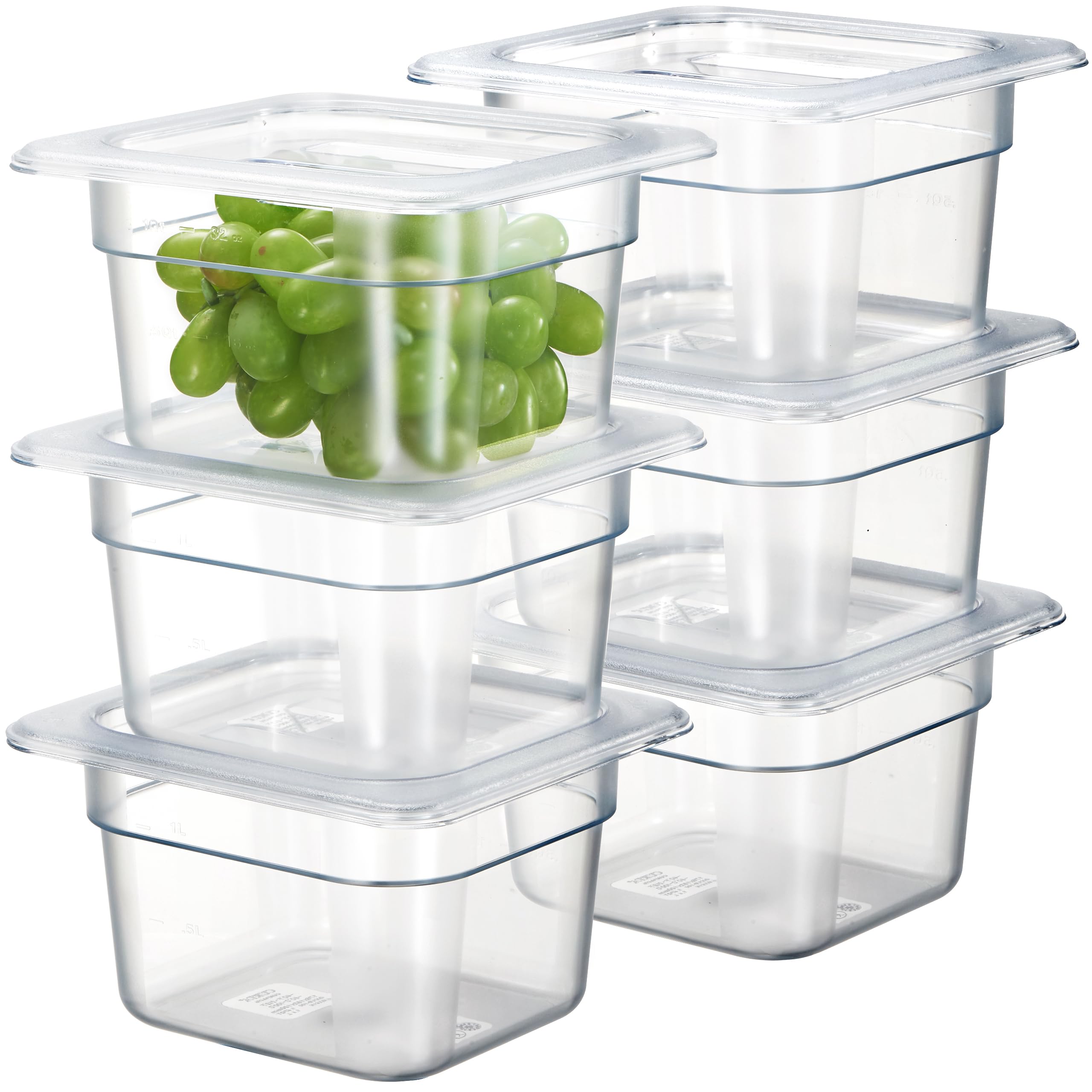 PC 6 Pack Commercial Food Pan