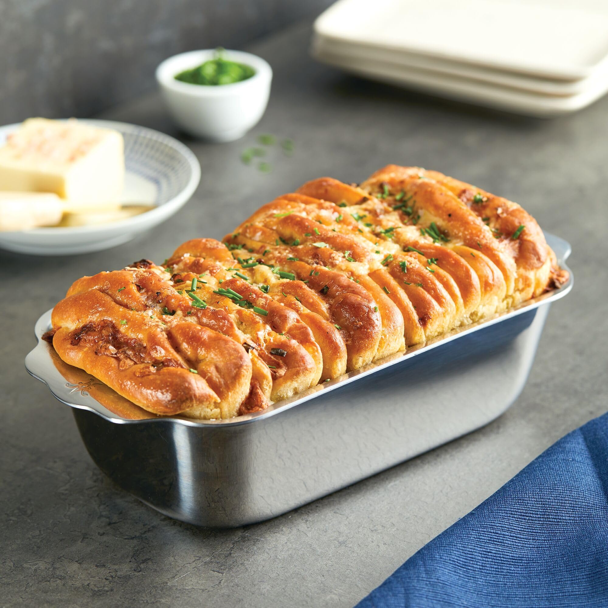 Stainless Steel Baking Sheet and Loaf Pan Set 5 Piece