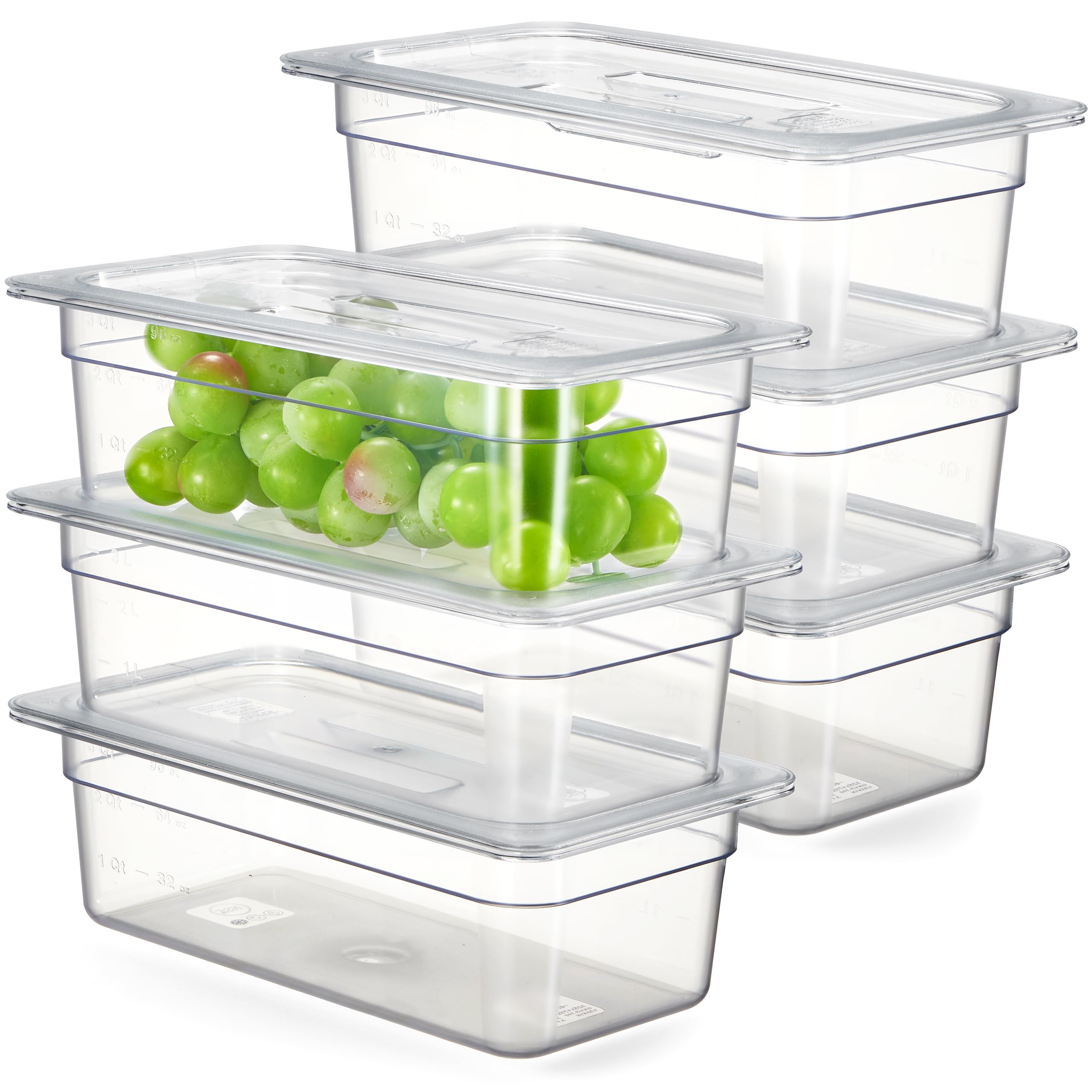 PC 6 Pack Commercial Food Pan