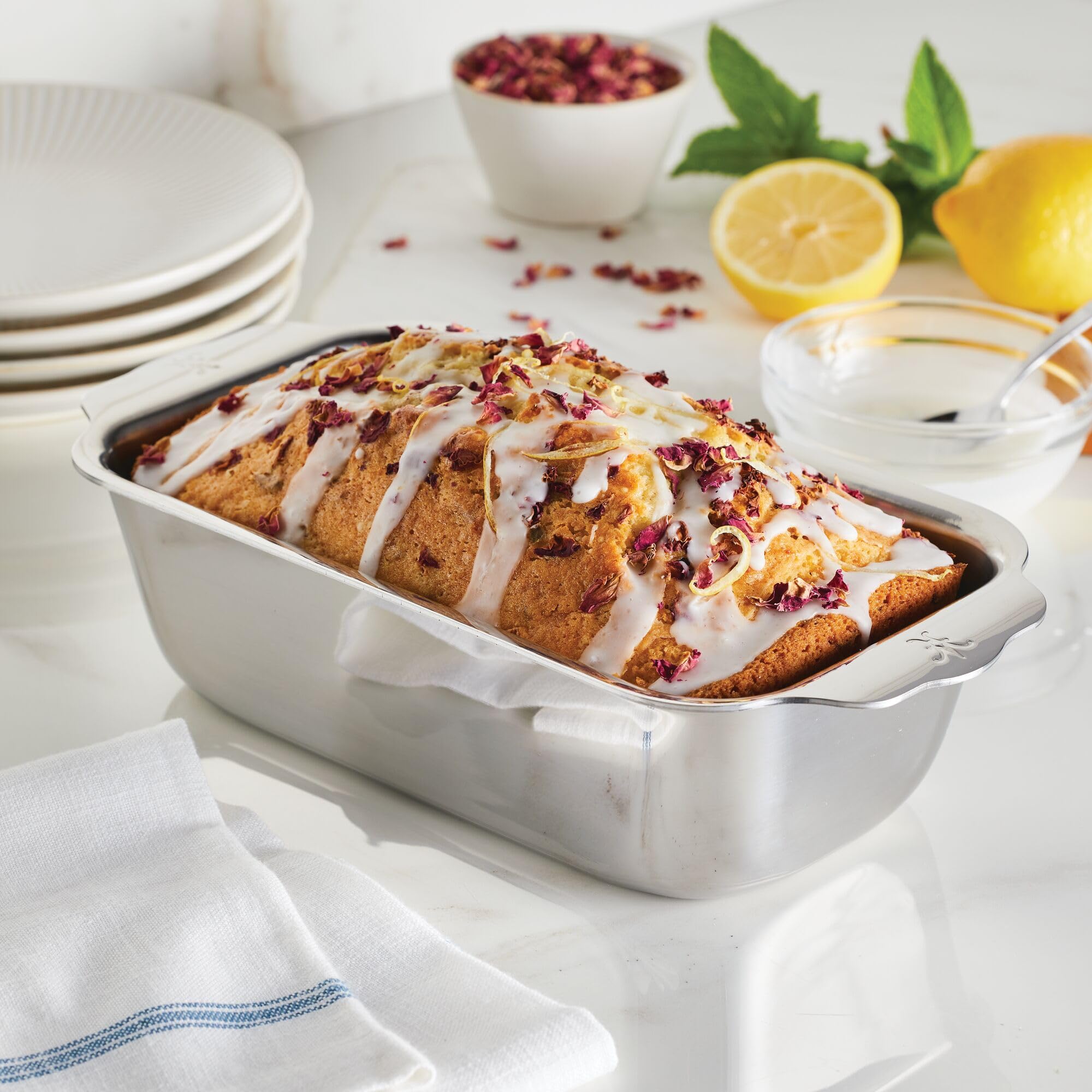 Stainless Steel Baking Sheet and Loaf Pan Set 5 Piece
