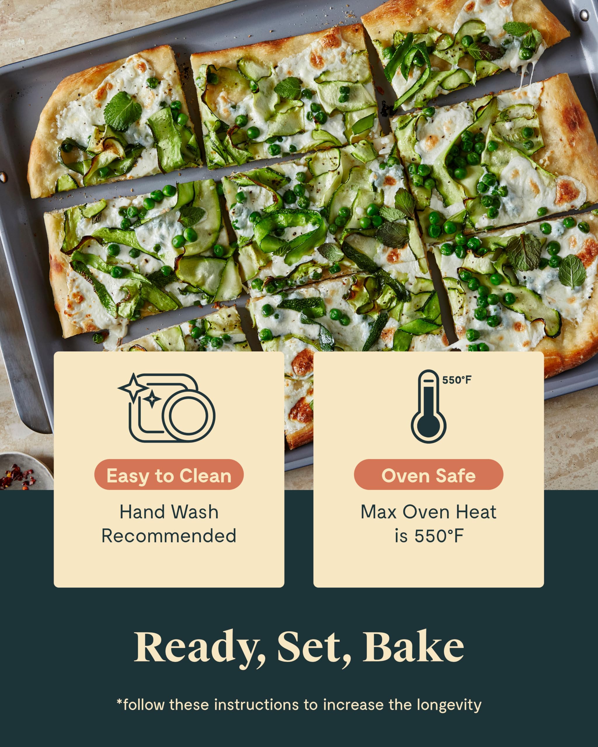 Caraway Non-Stick Ceramic-Coated Bakeware Set
